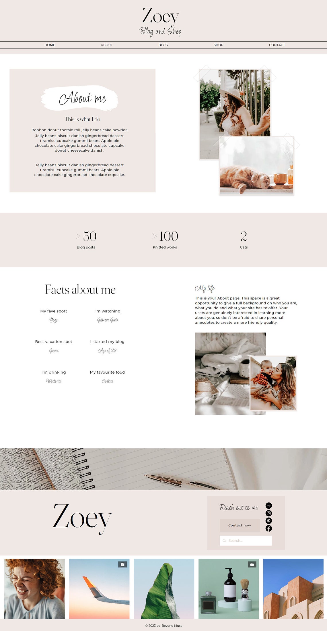 Wix Website Template Premium Wix Template for Bloggers Etsy Wix Website Template Premium Wix Template for Bloggers Etsy