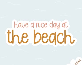 Il font carino per la scrittura a mano The Beach - Font con calligrafia a mano - font Cricut - font Procreate - font Planner - Goodnotes - font scritto a mano - femminile