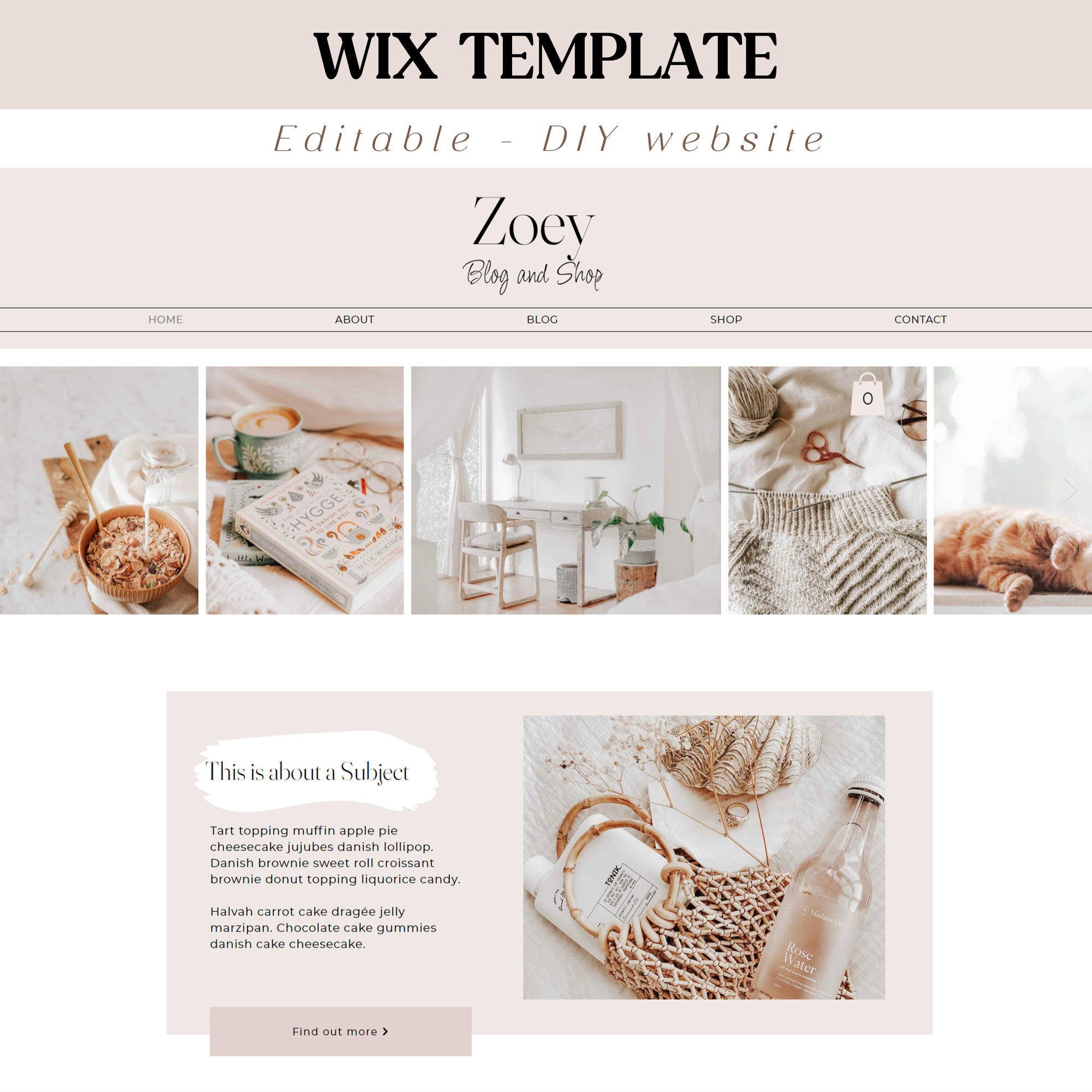 Wix Artist Portfolio Website Template Website Template for Artist Portfolio  E-commerce Minimalist, Edgy and Simple Wix Store Template 