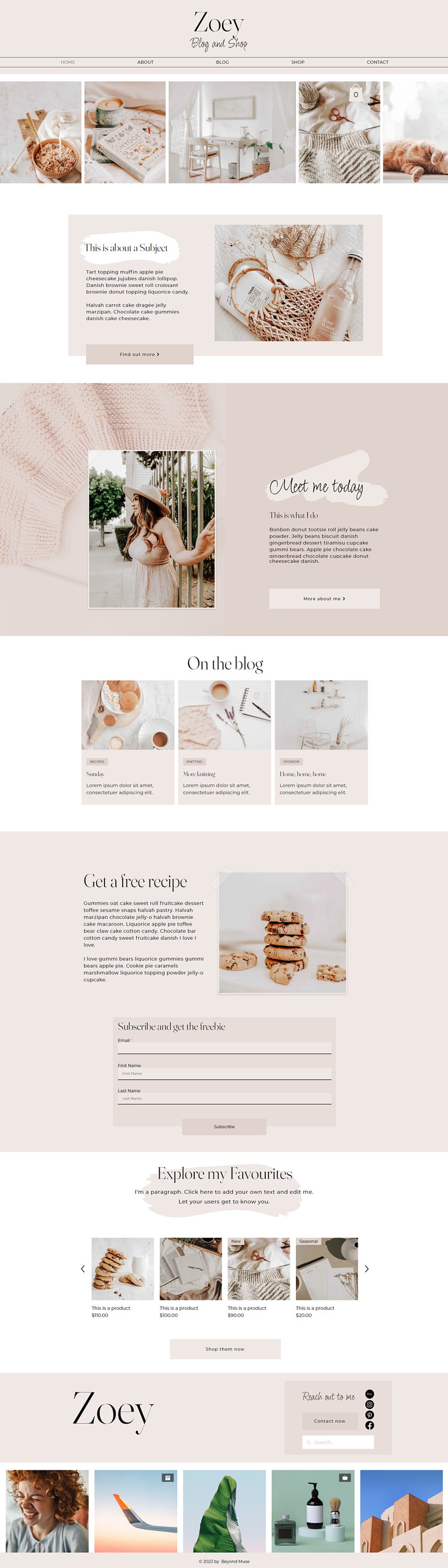 Wix Website Template Premium Wix Template for Bloggers Etsy Wix Website Template Premium Wix Template for Bloggers Etsy