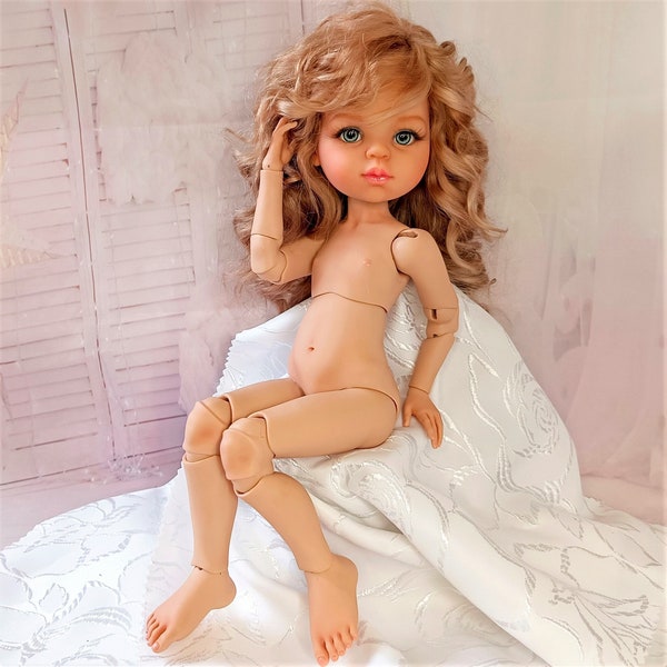 Corpo articolato BJD per bambola Paola Reina. Vivere il corpo super mobile con tonificazione, manicure e pedicure. Paola Reina OOAK