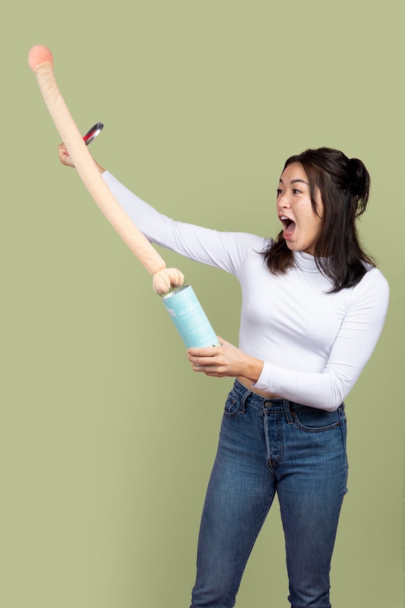 Surprise Penis Prank Gift Hilarious Gift for Valentines Day Xmas Bachelorette Birthday Party Secret. Jumps Out of Can Into the Air Etsy