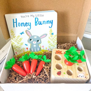 Montessori Carrots & Story Kids Gift Box - Kids Easter Gift - Toddler Easter Gift