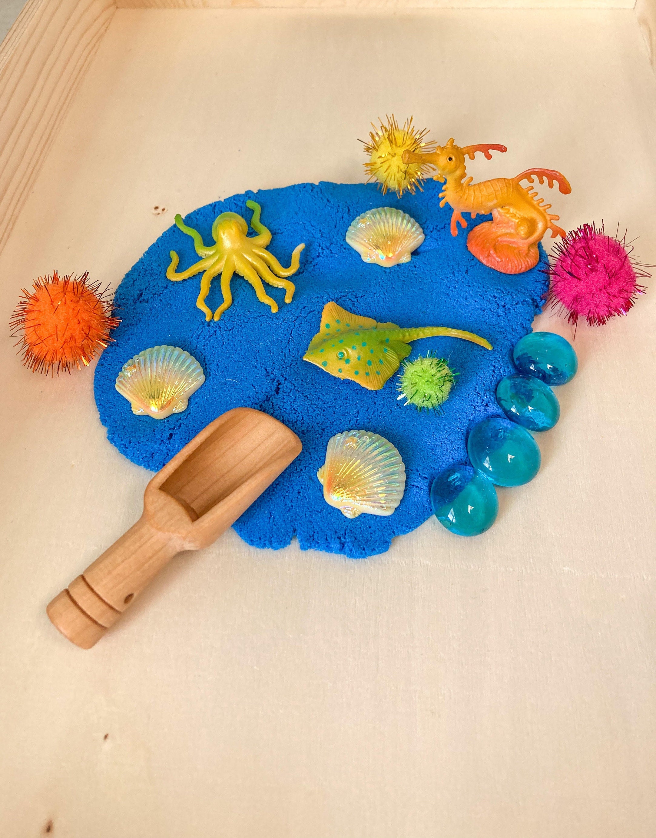 Sand Sensory Jar Ocean Sensory Kit Sea Sensory Bin Etsy