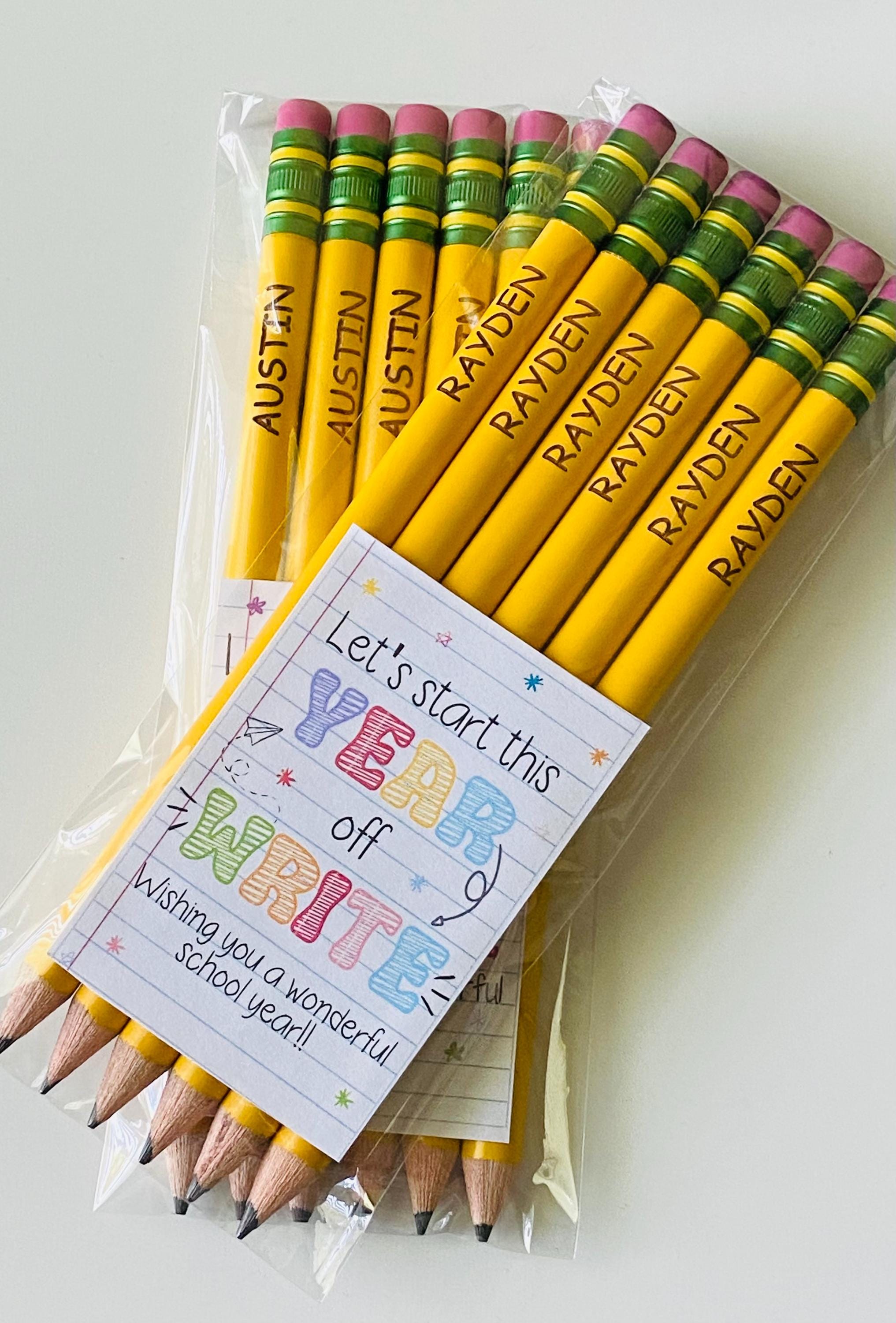 Personalized My First Ticonderoga Pencils, Kindergarten Gift, Pre-K Gift, Back to School  Pencils, Jumbo Pencils