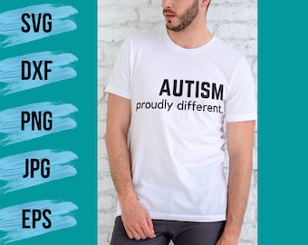 Autyzm SVG | Świadomość autyzmu | Autyzm PNG | Koszulka autyzmu | Mama autyzmu SVG | Akceptacja autyzmu | Cyfrowy autyzm | Autyzm na koszulki