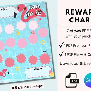 Reward Chart, Behavior Chart, Kids Reward Chart, Printable Reward Chart, Reward Chart Download, Reward Chart for Kids, Toddler Reward Chart