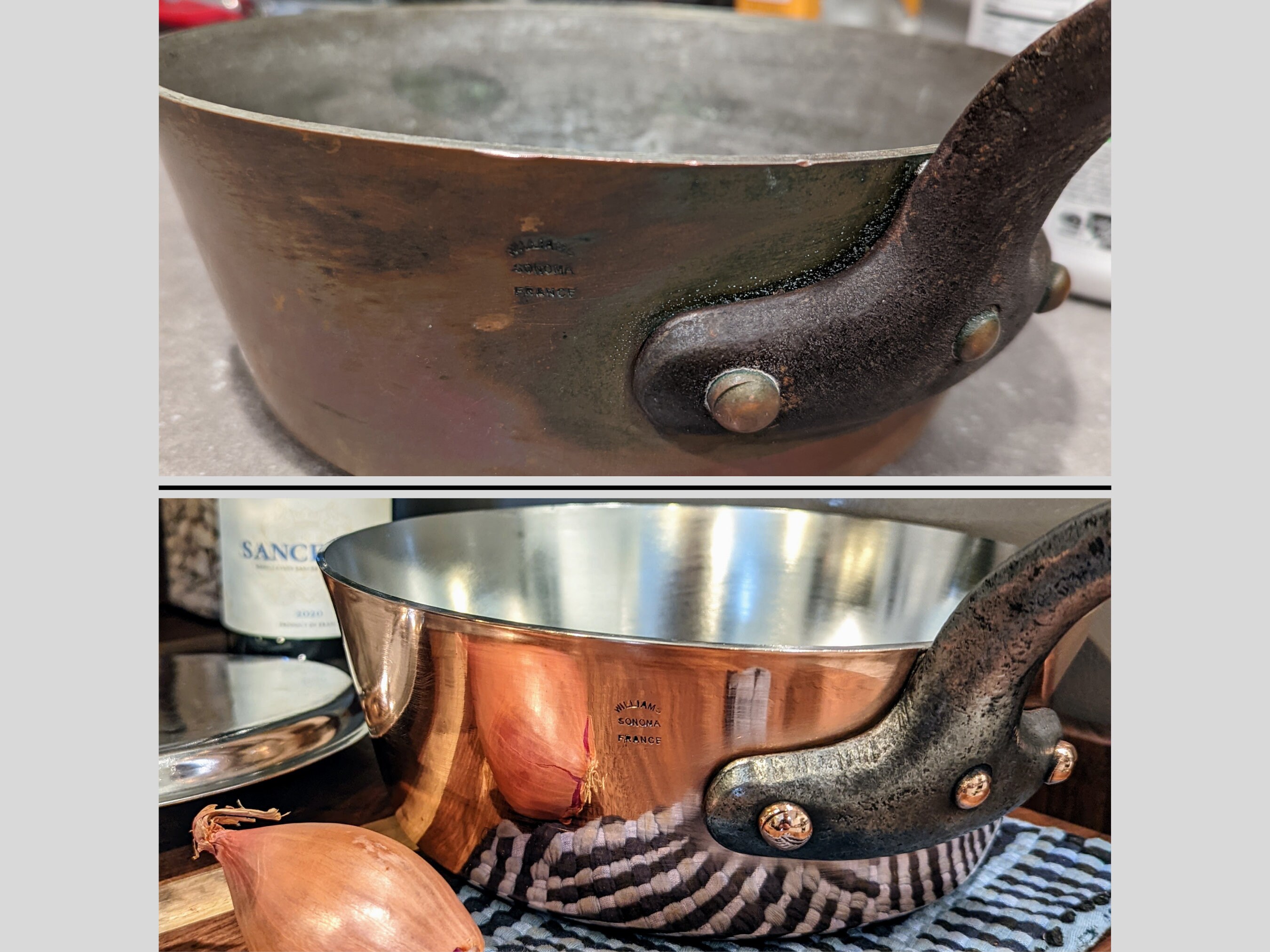 Retin Your Copper Pan. Full Restoration and New Handwiped Tin Etsy