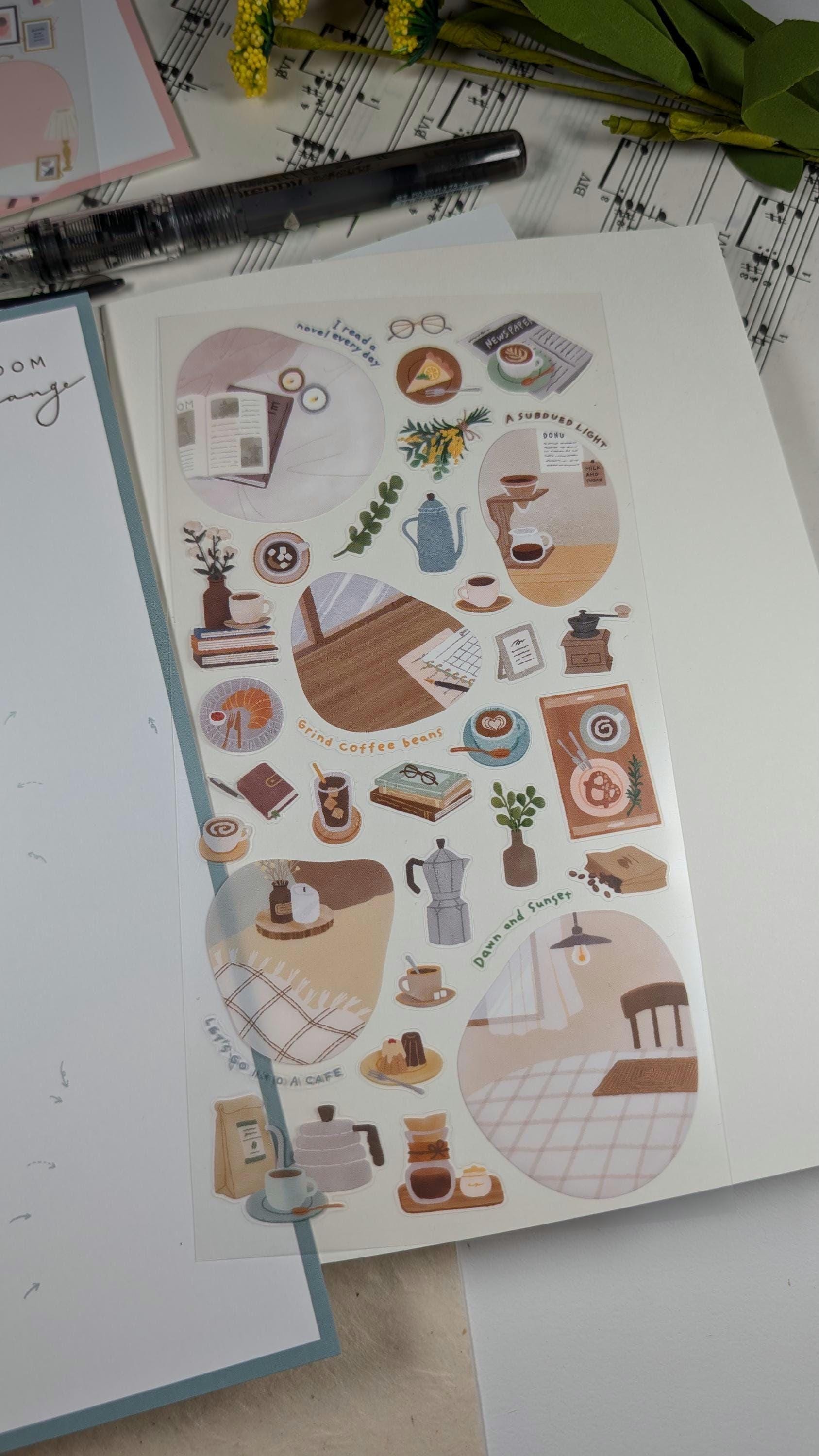 Mindwave Room Stickers: Transparent Planner Stickers for Journaling - Etsy