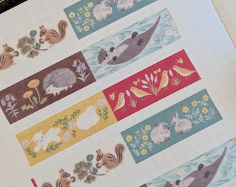 4legs washi tape Various Animals
