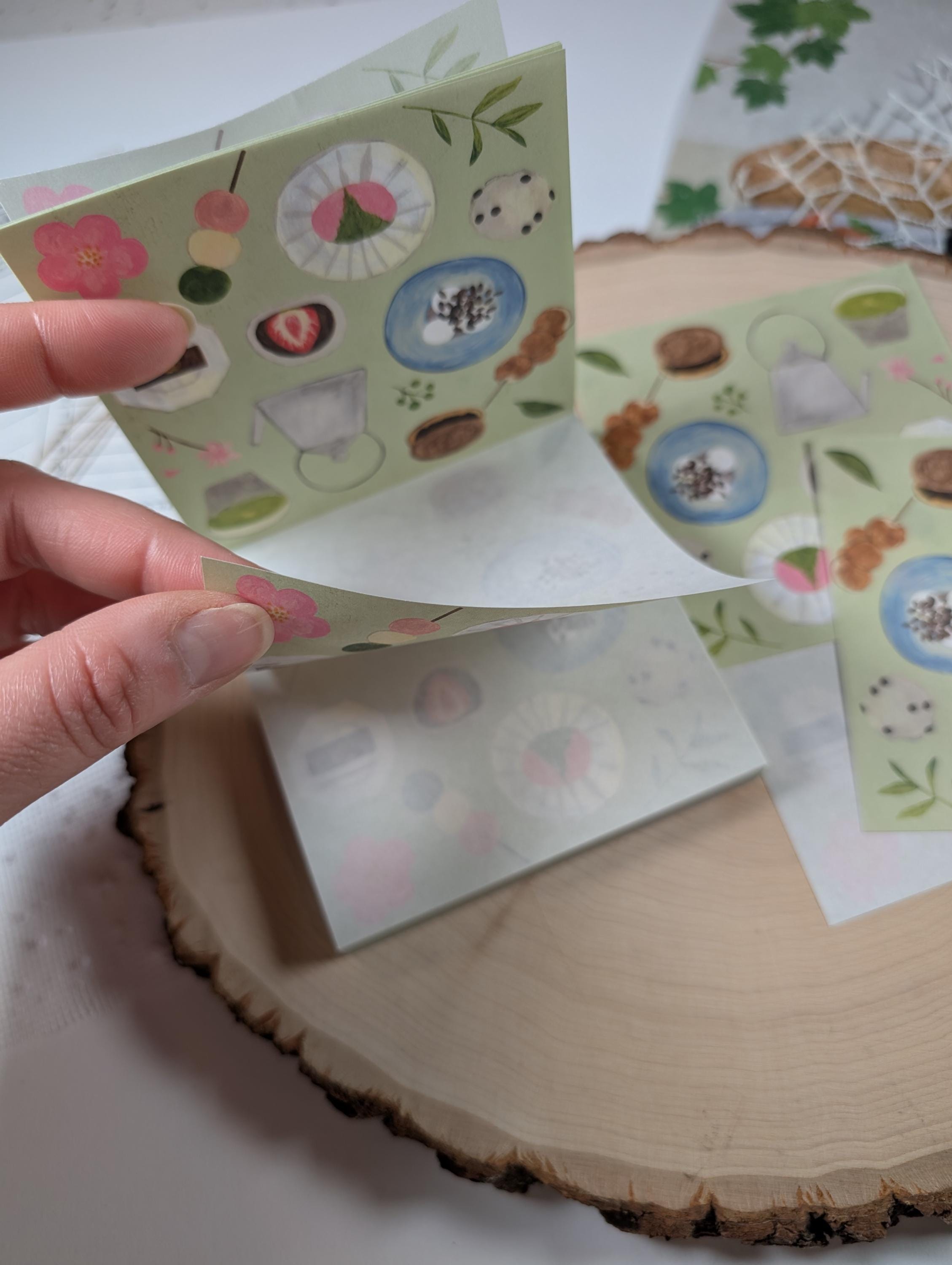 Sweets & Bread Memo Pad: Ayu Iwashima Translucent Stationery (100 ...