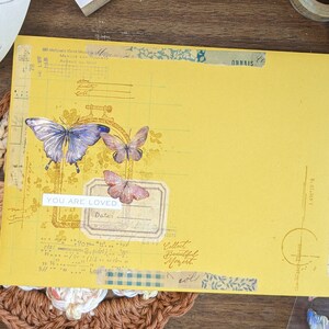 Handmade Decorated Envelopes: Butterfly Snail Mail Art