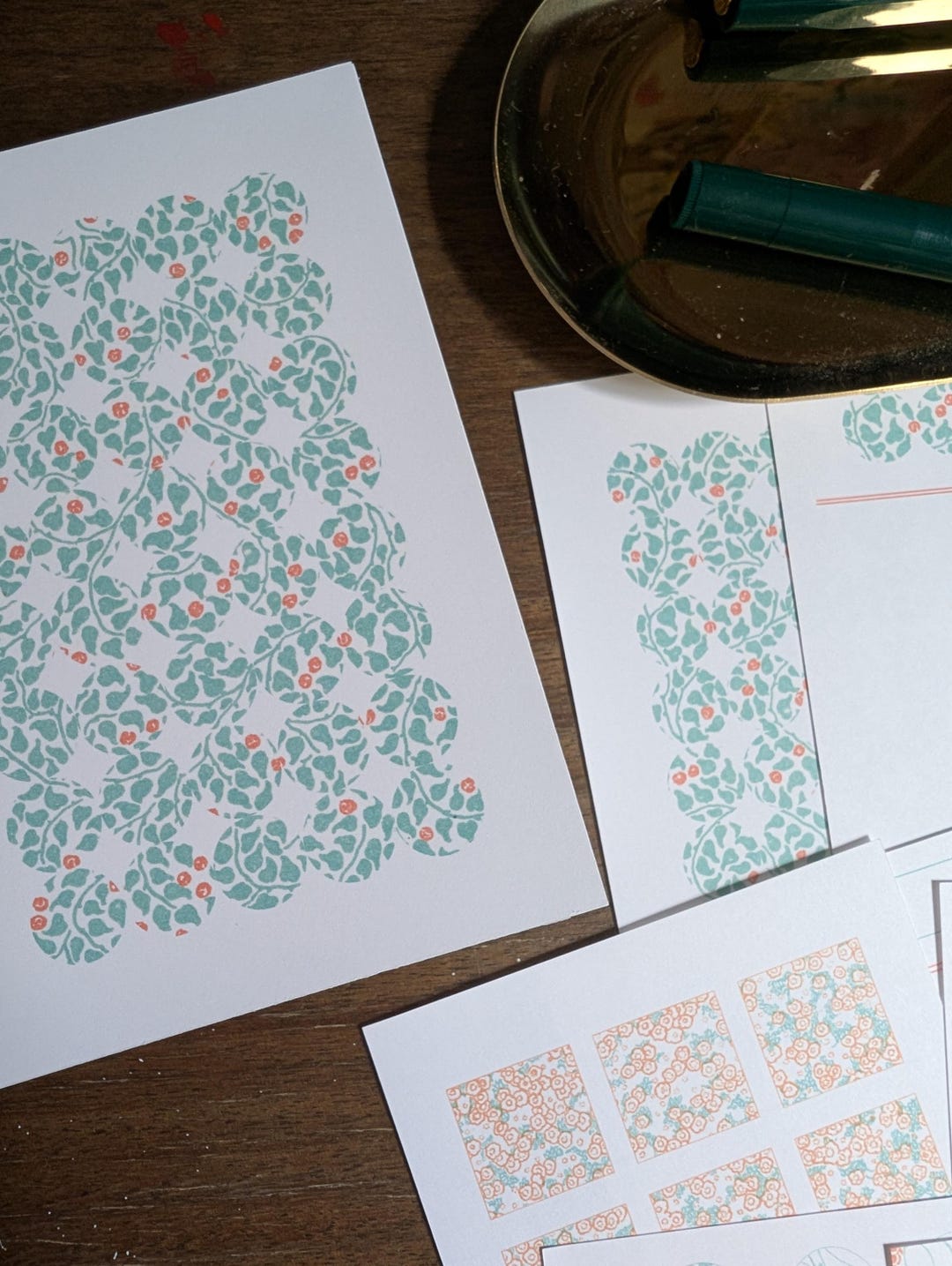 Botanical Notepad Botanical Notepad: Handmade Colorful Illustration Designs - Etsy