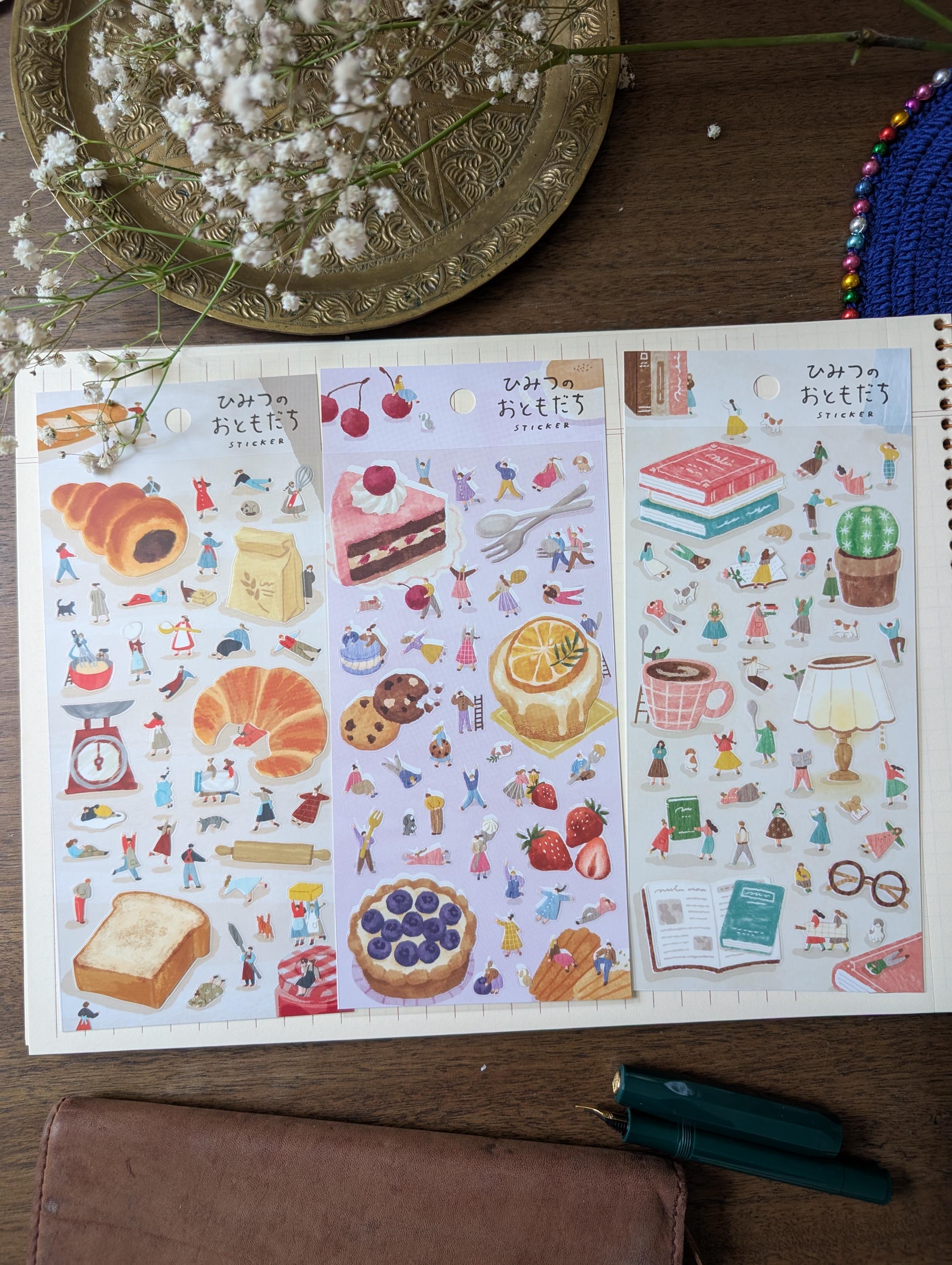 Mindwave Secret Friends Sticker Sheet L Planner Stickers L