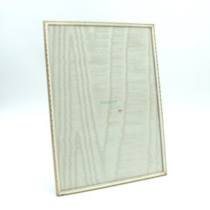 Jyden Denmark Brass Frame | Vintage Brass Frames | Brass and white embellished Frame | Scandinavian | MCM | Mid Century Modern Brass Frame