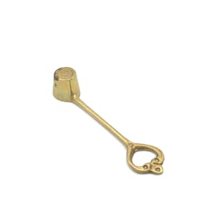 Brass Candle Snuffer | Danish Antique | Short Candle Snuffer | Key Candle Snuffer | Key Snuffer | Key Shaped Candle Snuffer