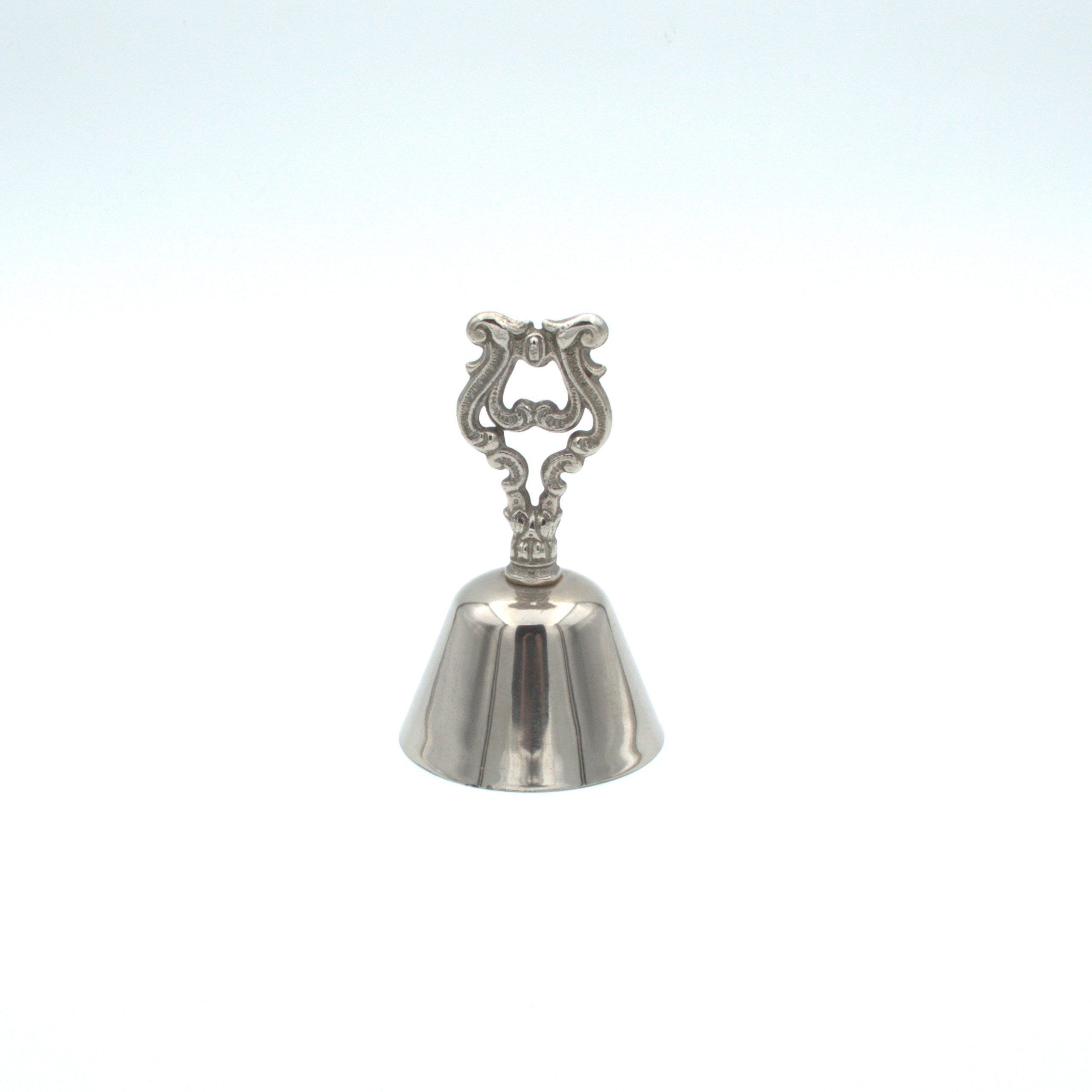 Antique Silver Plate Ornate Bell Silver Plate Table Bell Silver Plate Handbell Unique Décor Maid
