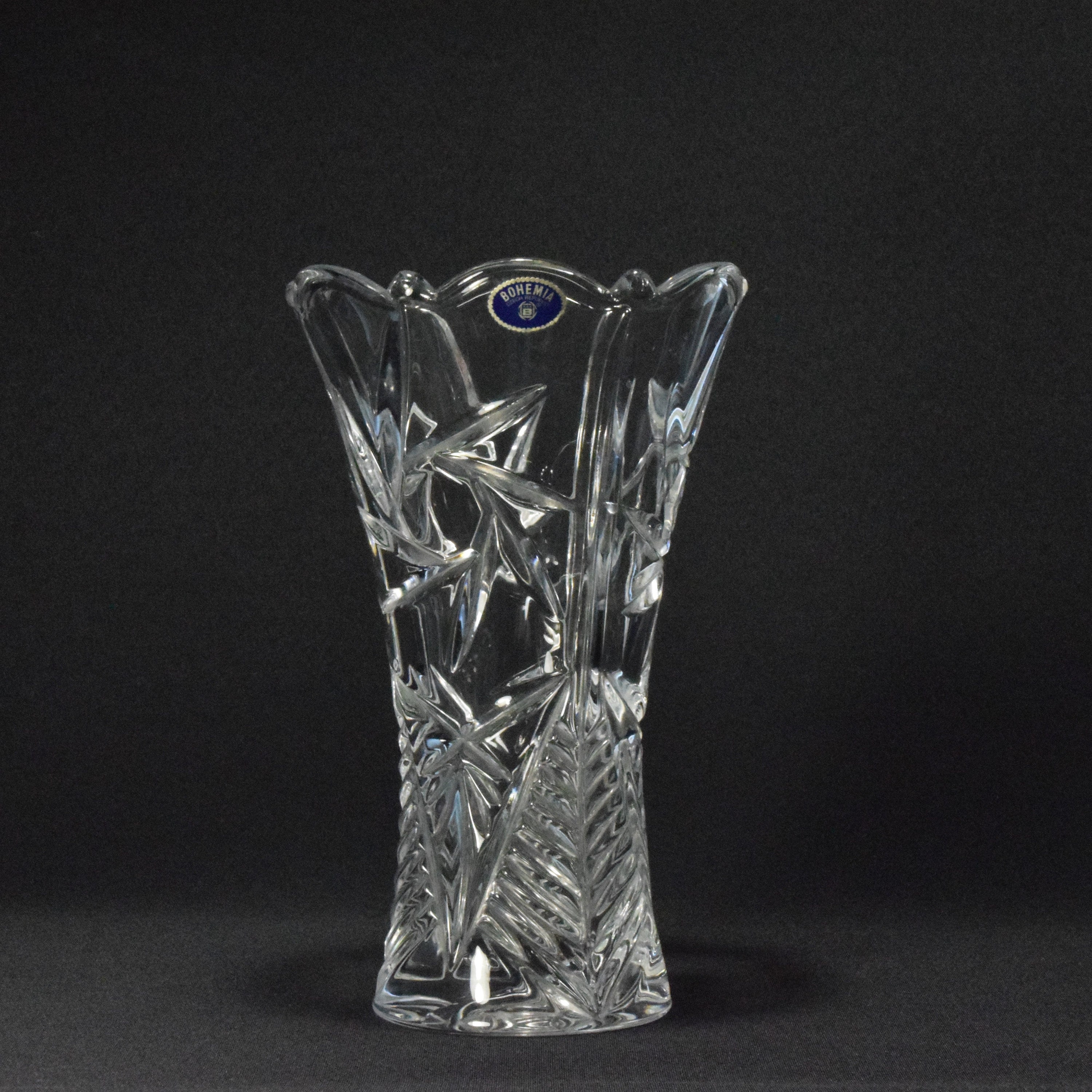 Bohemia glass vase - Etsy 日本