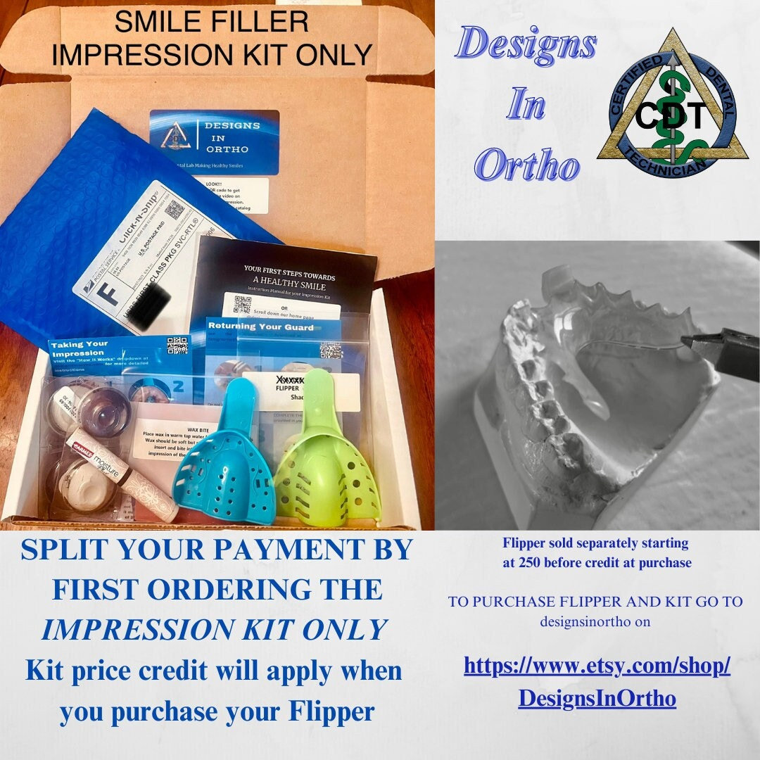 Dental Impression Kit With Putty Quick & Easy Teeth Mould and Cast Make  Your Own Upper Lower Tooth Mold at Home Custom DIY Mouth Model -   Finland