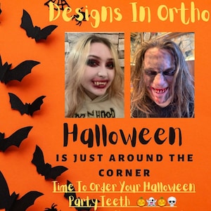 Custom Fitted Halloween Teeth Party Teeth Theatre Teeth Vampire Teeth False Teeth Pageant Teeth