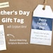 Fathers Day Gift Tag, Bible Verse, Fathers Day Printable, INSTANT ...