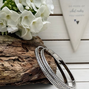 Swarovski Crystal Bangles Clear