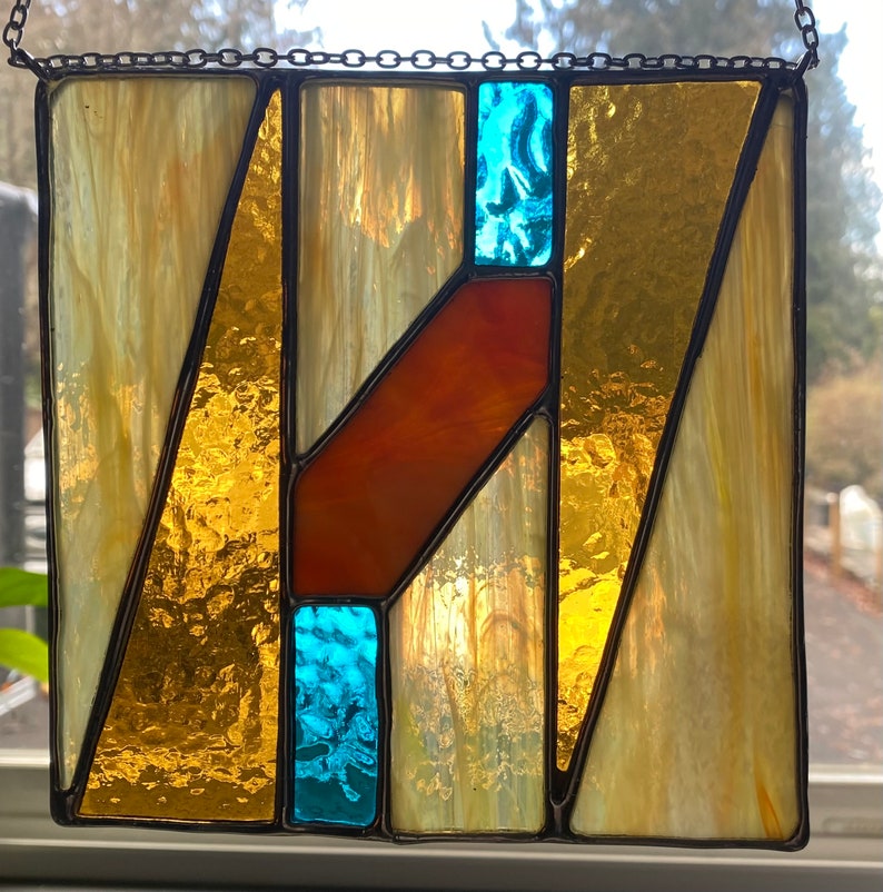 Stained Glass Custom Panel Made to Order Etsy