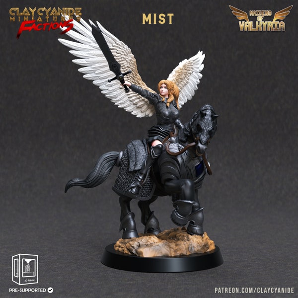 Mist - Tabletop Miniatures for Gaming or Painting, by Clay Cyanide Miniatures