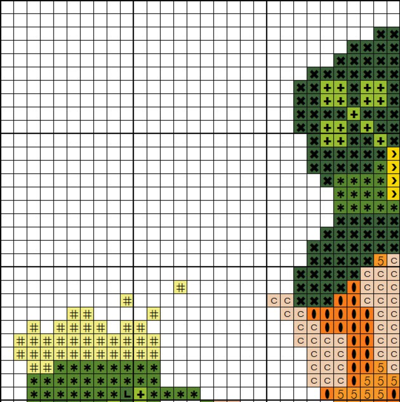 Cross Stitch Pattern Leprechaun Instant Download PDF Counted Chart image 3