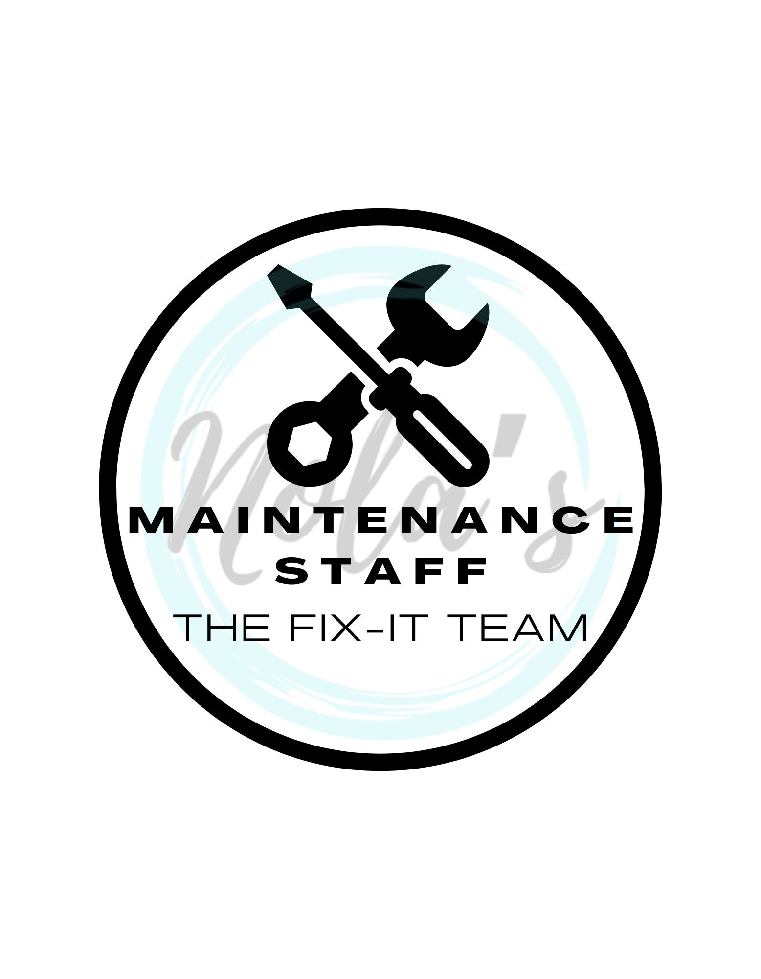 Maintenance Staff SVG Etsy