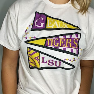 LSU Pennants PNG sublimation design