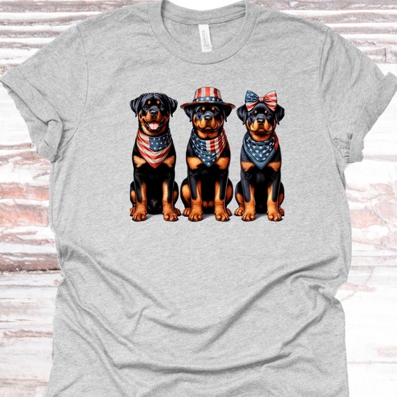 American Flag Rottweiler Dog Shirt 4th Of July Usa Gift American Flag Rottweiler Dog Shirt 4th Of July Usa Gift