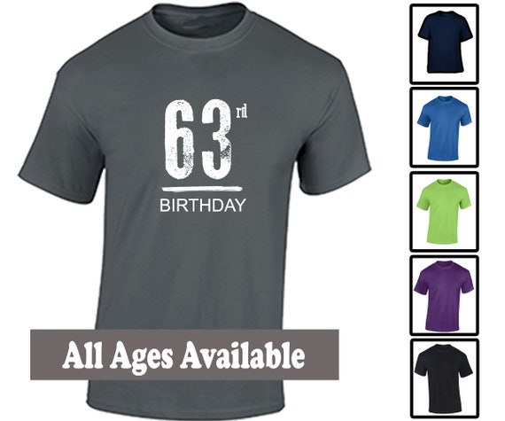 This Is My 63th Birthday Shirt T-Shirt This Is My 63th Birthday Shirt T-Shirt