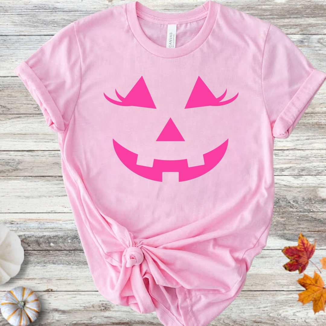 Halloween Women's T-shirt Black Pumpkin Set Jack O Lantern The Creepy ...