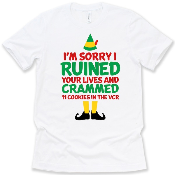 I Ruined Christmas Shirt - Etsy