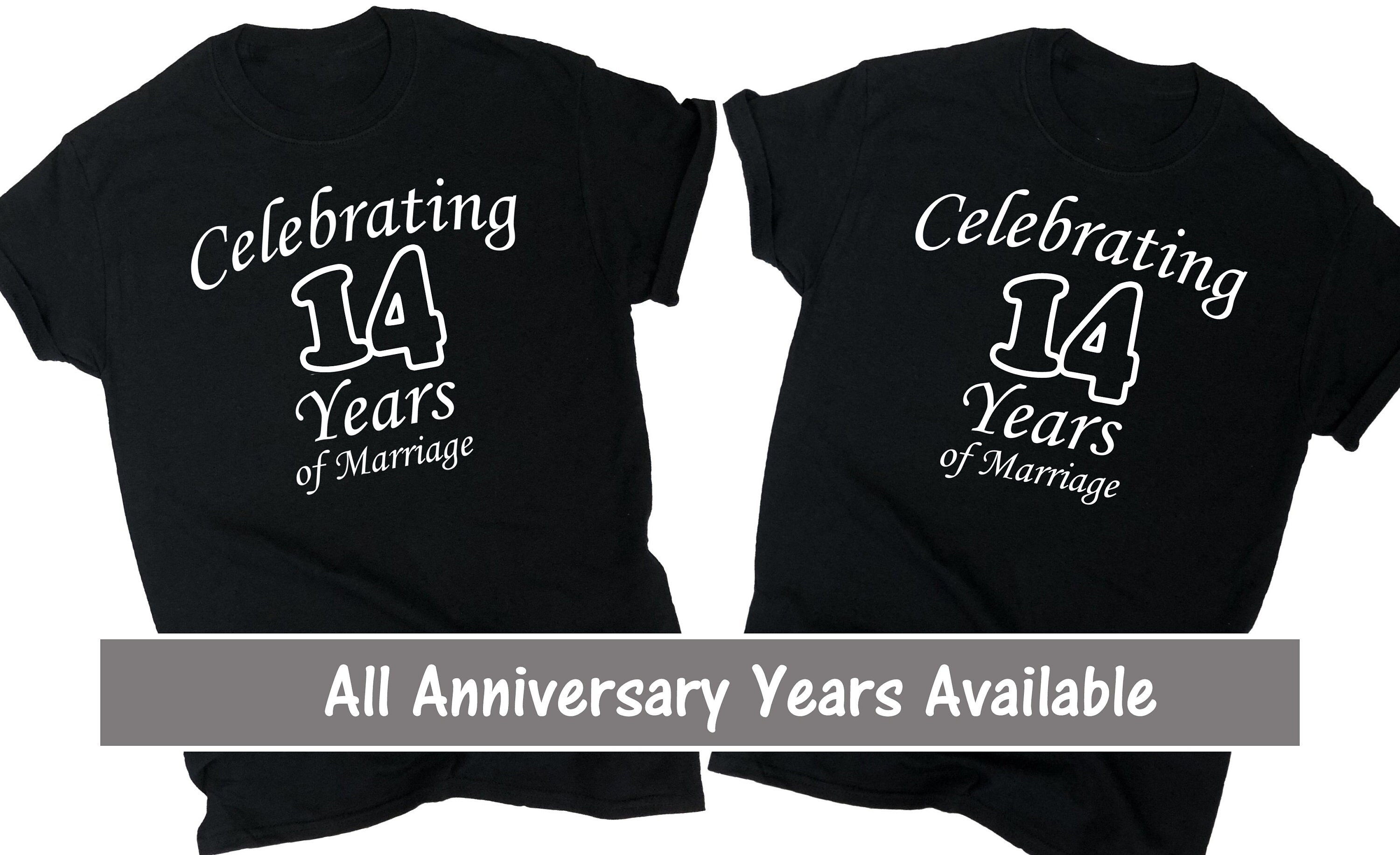 14th Year Anniversary Shirt Fourteen Year Wedding Married 14th Year Anniversary Shirt Fourteen Year Wedding Married