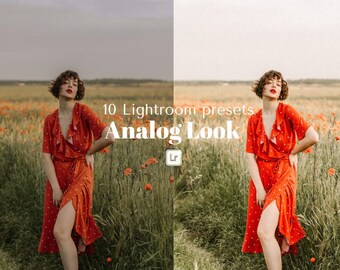 ANALOG Lightroom Mobile and Desktop Presets Mobile Preset Mobile Filter Vintage Retro Analog Grain vsco film Lightroom presets Vintage