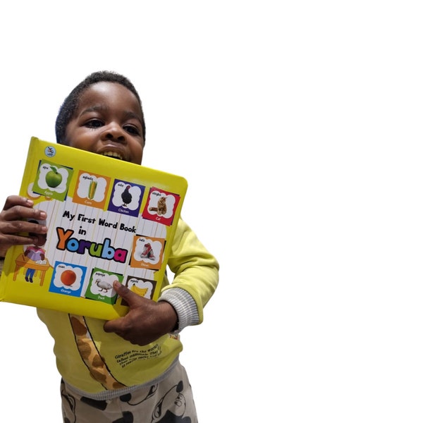 First word book, Children's bilingual books, Children's board books, Yoruba books, Early years books, Nigerian books