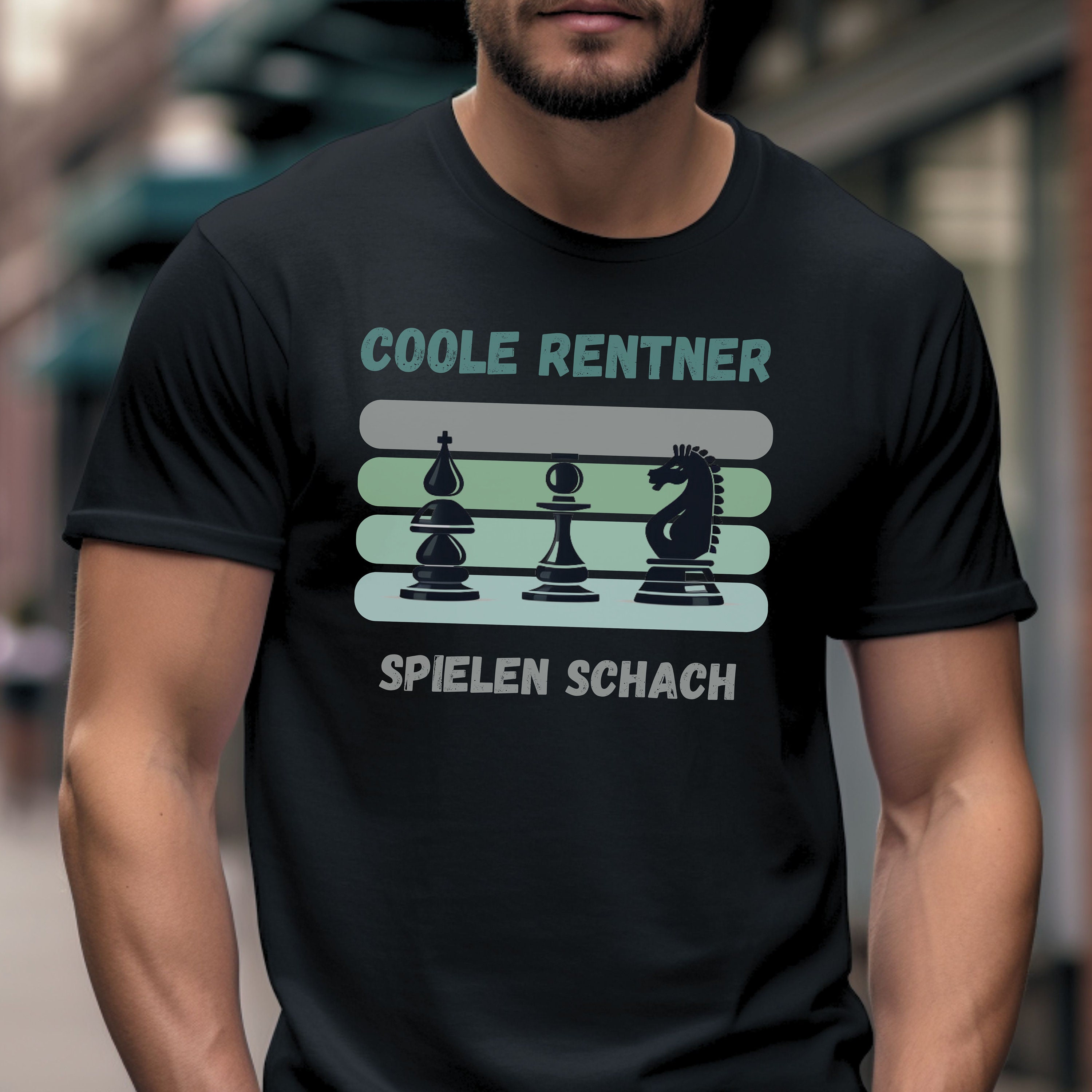 Schach König King Schachspieler' Men's T-Shirt