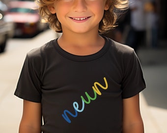 Birthday shirt boy girl number - finally 9 years t-shirt - gift boy 9 years - t-shirt birthday girl boy