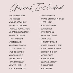 Editable Divorce Party Games Bundle, Couples Games, Breakup Party Games, Divorced Games, Divorced AF, Ladies Night Games image 4