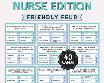 Nurse Feud: Nurse Week, Nurse Student, Nurse Retirement, Nurse Party Games, Nurse Graduation