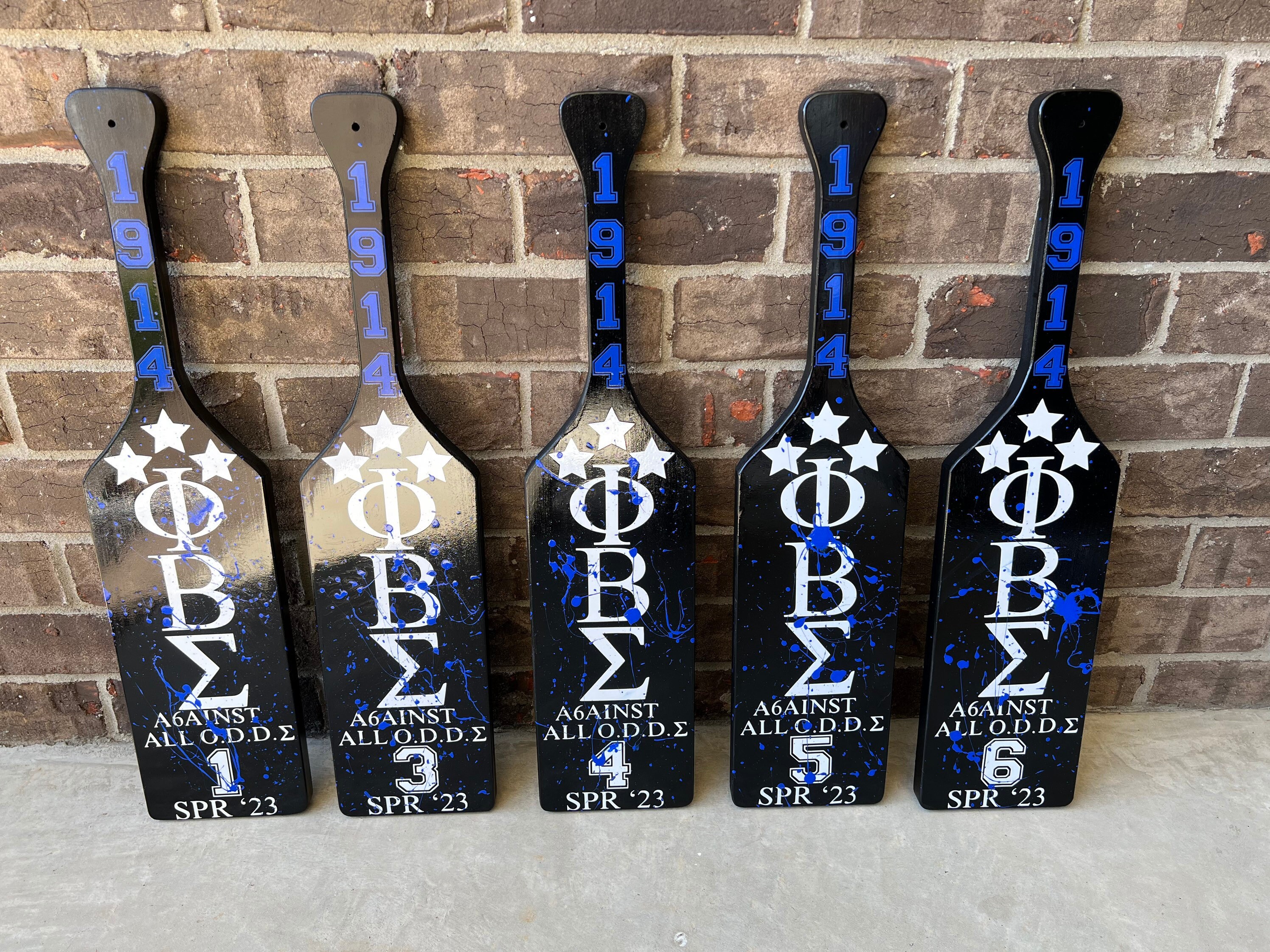Sigma Paddle, Personalized Fraternity Paddle, Customized Paddle ...