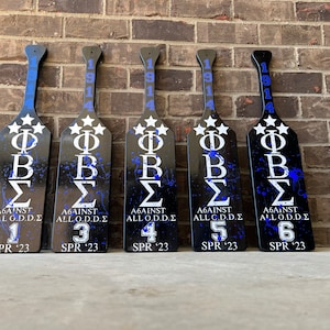 Custom Sorority/Fraternity/Organization Paddle, Personalized Paddle, Customized Paddle