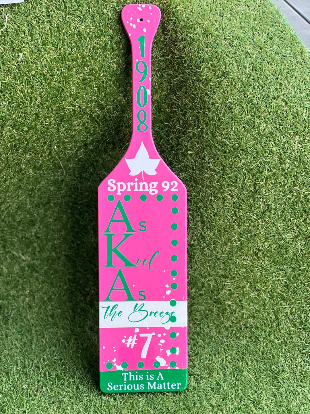 AKA Paddle, Personalized Sorority Paddle, Customized Paddle, Sorority