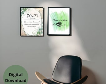 The Wifi sign bundle offer give you the opportunity to these art works at a discount.