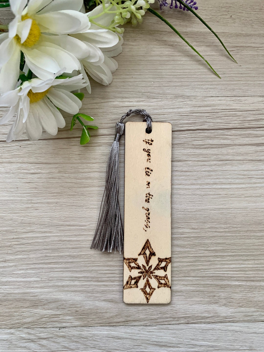 Ganyu Genshin Handmade Wooden Bookmarks Starzmei Etsy