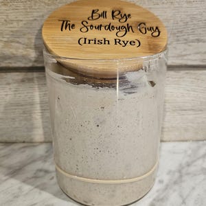 Active Irish Rye Sourdough Starter: Authentic Wild Yeast Culture