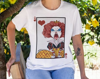 Clipart della Regina di Cuori Rossa, Alice nel Paese delle Meraviglie PNG (download digitale)