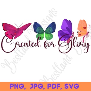 Flutter into Glory with Butterfly Wings! Get Sublimation Designs Downloads: Christian SVG and Christian PNG. Elevate Your Creations Now